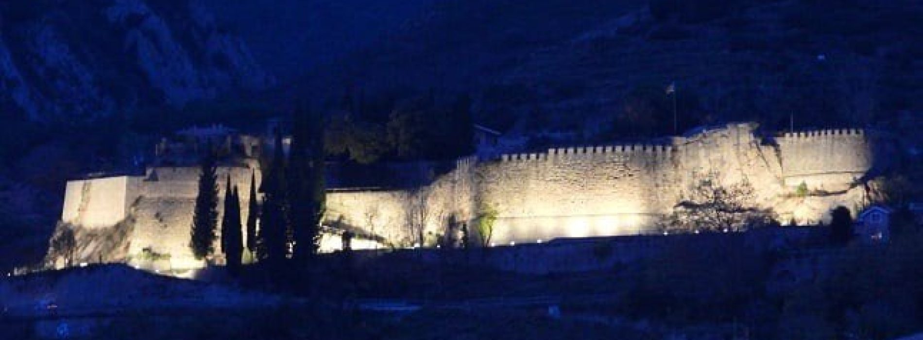 Il·luminació nit Castell Berga